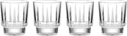 Reed & Barton Estate Crystal Double Old-Fashioned Glasses, Set of 4 | barware cocktail | crystal | clear | double old fashioned whiskey glasses