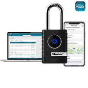Master Lock NEW - Bluetooth Outdoor / Black / 1 Keyed Padlocks