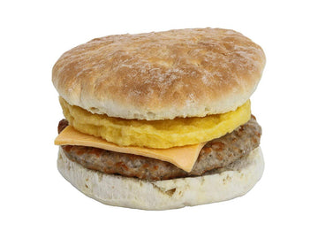 Country Sausage Biscuit with Egg and Cheese by Day N Night Bites – 6.25 Ounce (Pack of 12), Pack of 12