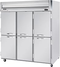 Beverage-Air Commercial Refrigerator Reach-in 3-Section Half Door Top Mount Horizon Series Hr3-1Hs