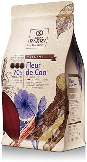 Cacao Barry Dark Chocolate - 70% Cacao - Fleur de Cao - 11 lb box of pistoles