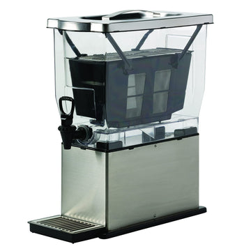 Cold Brew N' Serv System by Service Ideas – 3 Gallons, Stainless Steel, Brushed, Model CBNS3SS