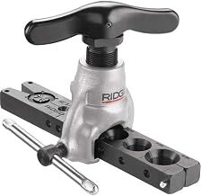 RIDGID 41162 377 Precision Non-Ratcheting Pipe Flaring Tool, Flaring Tool for 37-degree SAE Flares