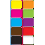 Productions Non-Magnetic Mini Whiteboard Erasers by Ashley – 2" x 1.5" x 0.75", Plastic, Multi, Model ASH78003-3