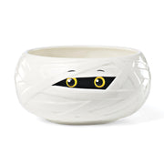 Halloween Mummy Candy Bowl by Lenox – 1 Count, 83 fluid_ounces, Porcelain, White, Model 899852
