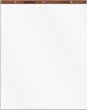 TOPS Easel Pad, 3-hole punched, white, 15 lb, plain white, 50 SH/PD, 2 per Carton (7903)