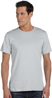 BELLA+CANVAS Bella + Canvas Unisex Jersey Short-Sleeve T-Shirt, Medium, SILVER