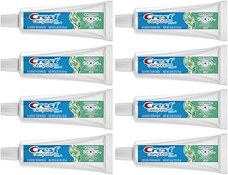 Crest Complete Whitening Scope Minty Toothpaste, Travel Size.85 Oz, (24g) - Pack of 8