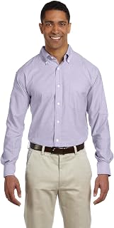 Chestnut Hill Mens Performance Plus Oxford - LIGHT LAVENDER - XL