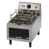 Star Mfg. Star-Max 10 lb Elec. Countertop Fryer w/ 2 Baskets by Starmax – Stainless Steel, Metallic, Model 514LL