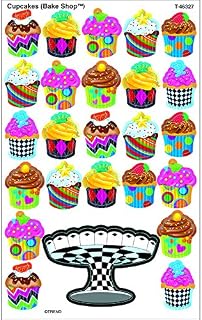 Trend Enterprises CUPCAKES BAKE SHOP SUPERSHAPES (Set of 36)