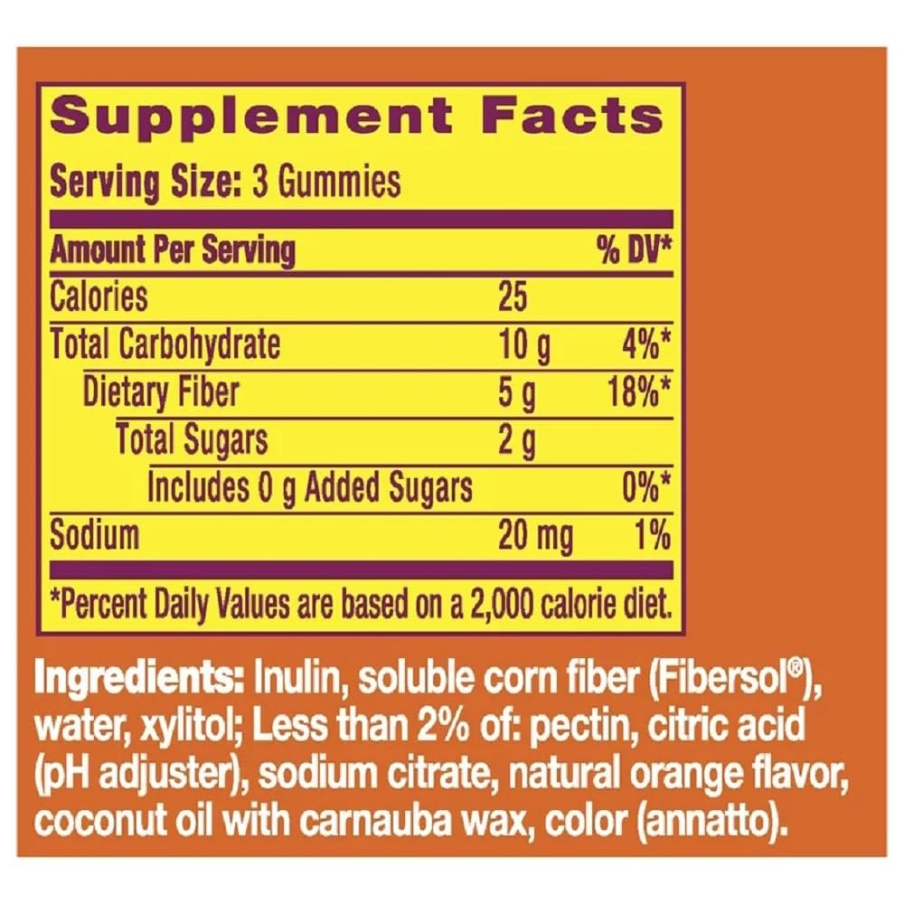 Fiber Gummies, 105 Count by Metamucil – 105 Count (Pack of 1)