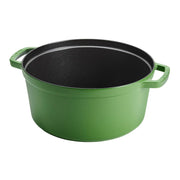 Cast Iron Round Dutch Oven by STAUB – 7-qt Round, 7 quarts, Cast Iron, Pistachio, Model 1034893