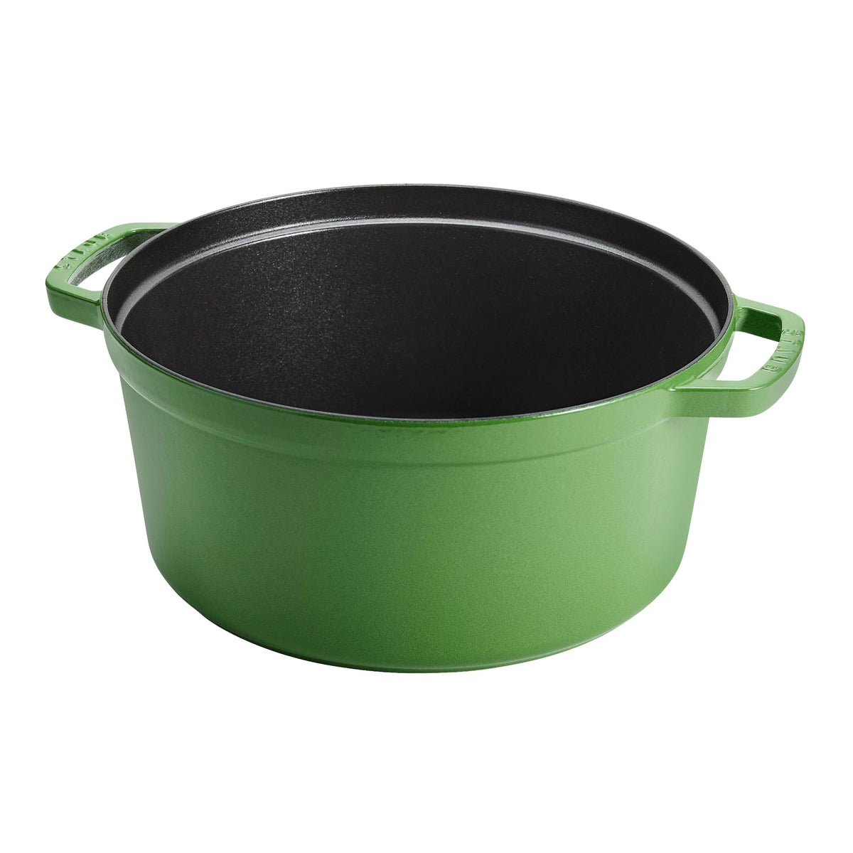 Cast Iron Round Dutch Oven by STAUB – 7-qt Round, 7 quarts, Cast Iron, Pistachio, Model 1034893