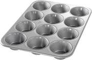 Chicago Metallic 43695 Glazed 12-Cavity Pecan Roll/Large Muffin Pan