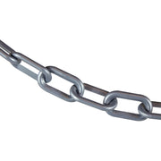 Plastic Barrier Chain by Mr. Chain – 2 IN, Plastic, Silver, Model 50008-100