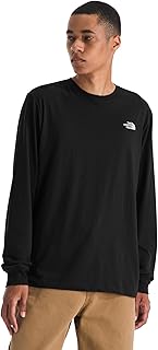 The North Face Men's Evolution Simple Dome Long-sleeve Tee | Cotton Shirt With the Classic Logo