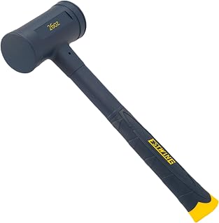 Estwing Dead Blow Hammer - 26 oz Mallet with No-Mar Polyurethane & Cushion Grip Handle - CCD26