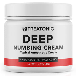 Maximum Strength Numbing Cream: Numbing Cream for Discomfort by Treatonic – 1.7 Ounce (50 g), Black-b, Model SV-Q3ZO-JC9S
