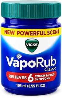 KRUM Vicks Vapo Rub - Ointment for Cold Relief - 100g (Imported)