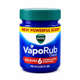 KRUM Vapo Rub - Ointment for Cold Relief - 100g (Imported) by Vicks – Multicolour, Model 4015600001919
