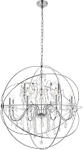 Cordelia 12-Light Transitional Metal Pendant in Chrome