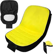Riding Lawn Mower Seat Cover for Dixie Chopper X-Caliber 3574KW | Lawn Tractor Seatcover | Front Phone Pocket | Rear Storage Bag | Seat Protector | Waterproof | Gardening Equipment Protection