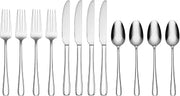Oneida 895273 Waverly 12 Piece Everyday Flatware Set