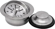 Ruvati Kitchen Sink Garbage Disposal Flange with Basket Strainer and Stopper - Stainless Steel - RVA1042ST