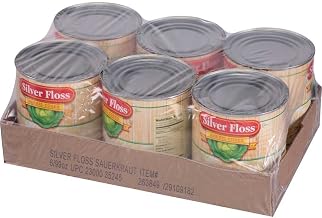 Silver Floss Shredded Sauerkraut - no.10 can, 6 cans per case