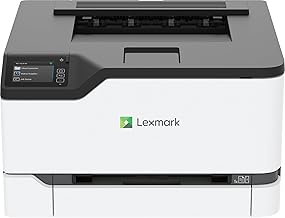 Lexmark CS431dw Color Laser Printer with Interactive Touch Screen, Full-Spectrum Security and Print Speed up to 26 ppm, White,Small (4-Series)(40N9320)