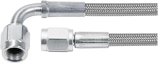 Allstar Performance ALL46304-32 32" #3 Braided Steel Lines With -3 Ends
