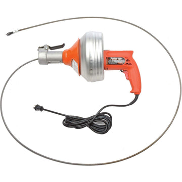 GENERAL WIRE SPRING PV-F Complete General Power Vee Drain Cleaning Machine by General Pipe Cleaners – Orange, Model 214022