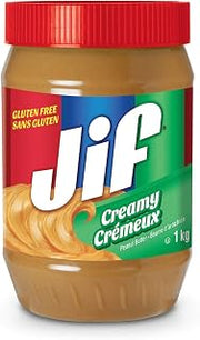 Jif Creamy Peanut Butter 1kg/35oz. (Imported from Canada)