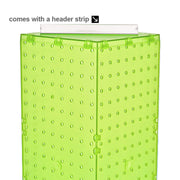 Azar Displays Pegboard Only / Green / Small Display Racks