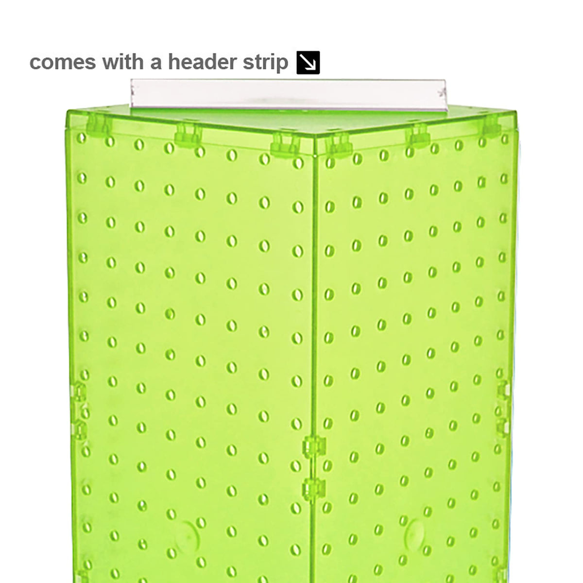Azar Displays Pegboard Only / Green / Small Display Racks