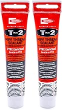 Rectorseal 23710 1-3/4-Ounce Tube T Plus Pipe Thread Sealant, White (Pack of 2)