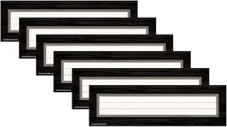 Teacher Created Resources Modern Farmhouse Flat Name Plates, 36 Per Pack, 6 Packs