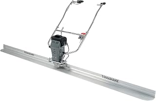 Tomahawk Power TOMAHAWK Battery Vibrating Concrete Power Screed 36V/5Ah Float Finishing Tool (10ft Blade Included)