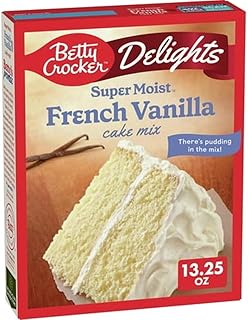 Betty Crocker Delights Super Moist French Vanilla Cake Mix (Pack of 2)