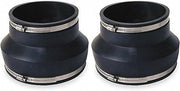 Fernco 1056-86 Flexible Pipe Coupling 8” CI/Plastic/Steel to 6” CI/Plastic/Steel (Pack of 2)