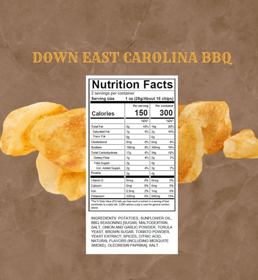 Carolina Kettle Down East Carolina BBQ / 1.2 Ounce (Pack of 20) / 12