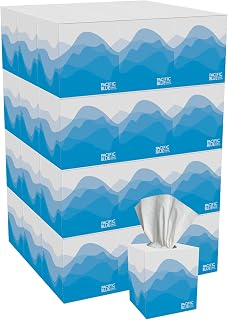Georgia-Pacific Pacific Blue Select Facial Tissue (46200), 2-Ply, 100 Sheets Per Box, 36 Cube Boxes Per Bulk Case