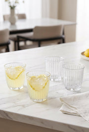 Joy Whiskey Glasses by Pasabahce – Not, 0.28 liters, Glass, Clear, Pack of 4