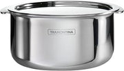 Tramontina Utsava 1.75-Quart Tri-Ply Clad Stainless Steel Tope with Lid