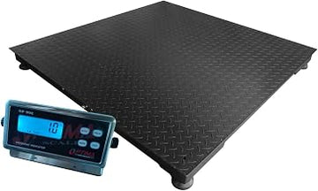 Optima Heavy Duty Pallet Digital Scale 60" x 60" 10,000lb x 2lb, OP-916-5x5-10-NNLED
