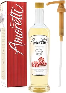Amoretti Premium Syrup, Peppermint, 25.4 Ounce