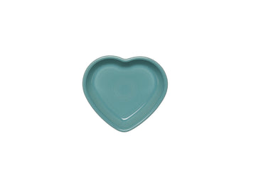 Fiesta 17-Ounce Heart Bowl by Homer Laughlin – Medium, 17 ounces, Ceramic, Turquoise, Model 1445-107