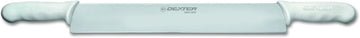 Sani-Safe S118-14DH 14" Double Polypropylene HandleCheese Knife with Polypropylene Handle