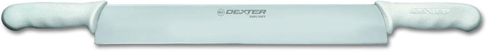 Sani-Safe S118-14DH 14" Double Polypropylene HandleCheese Knife with Polypropylene Handle